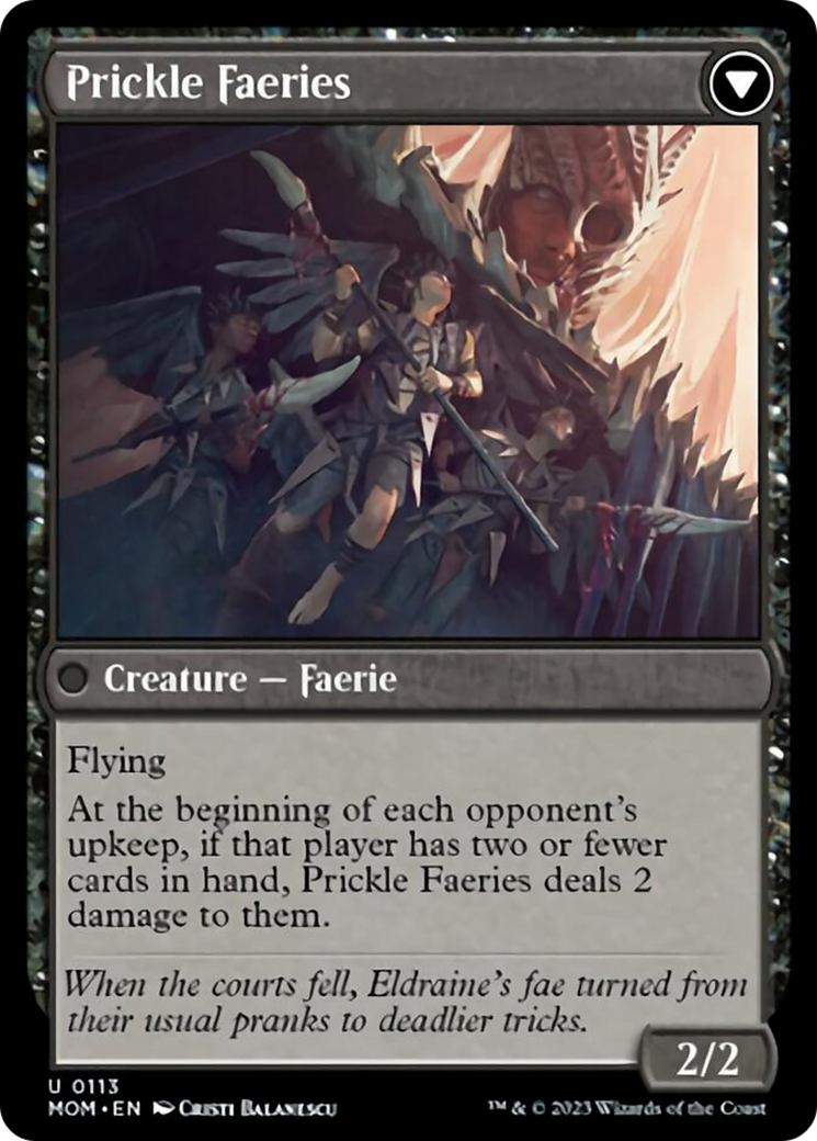 Invasion of Eldraine // Prickle Faeries [March of the Machine] | Rook's Games and More