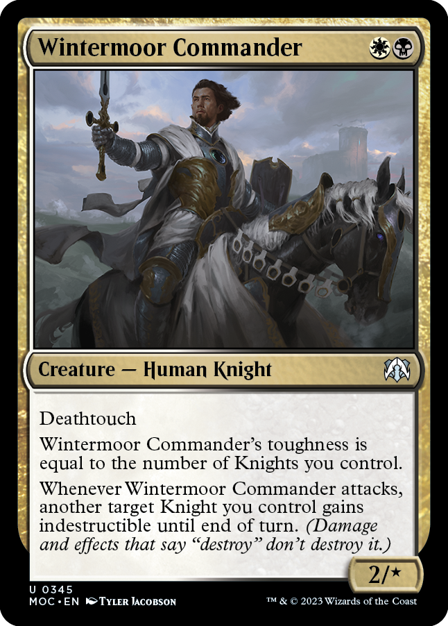 Wintermoor Commander [March of the Machine Commander] | Rook's Games and More