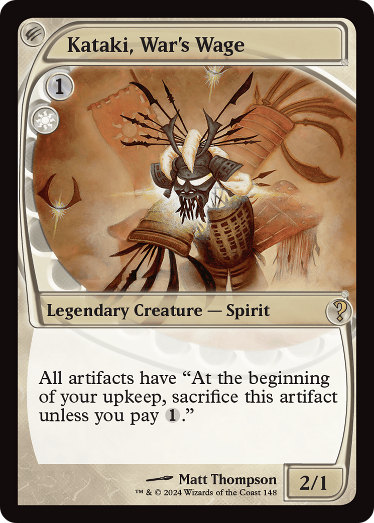 Kataki, War's Wage (Future Sight) [Mystery Booster 2] | Rook's Games and More