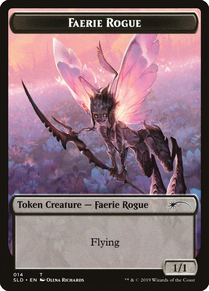 Faerie Rogue Token (014) [Secret Lair Drop Series] | Rook's Games and More