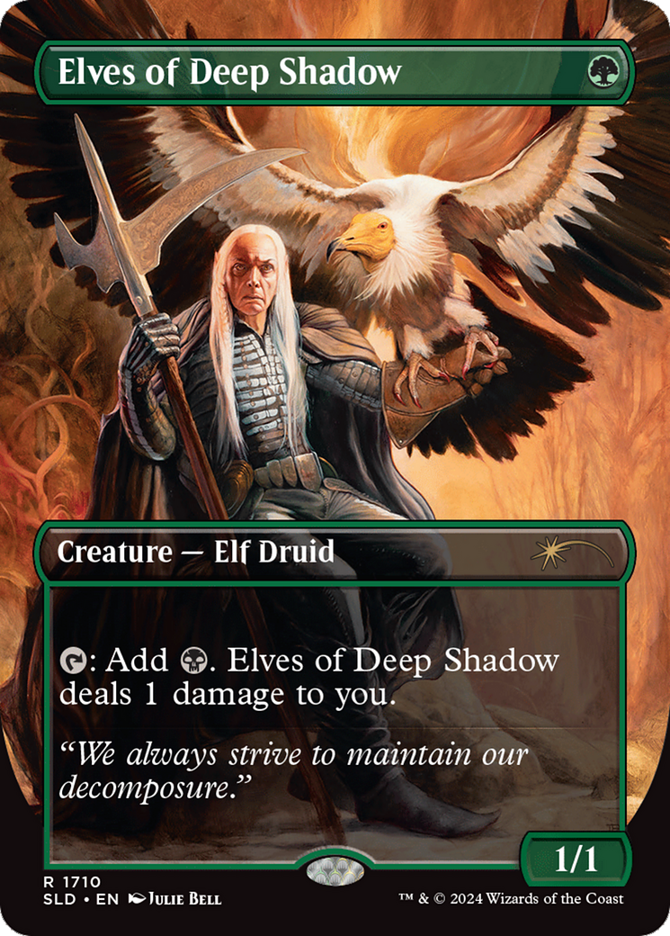Elves of Deep Shadow (Rainbow Foil) [Secret Lair Drop Series] | Rook's Games and More