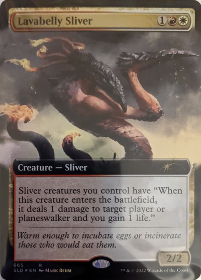 Lavabelly Sliver (Extended Art) [Secret Lair Drop Promos] | Rook's Games and More