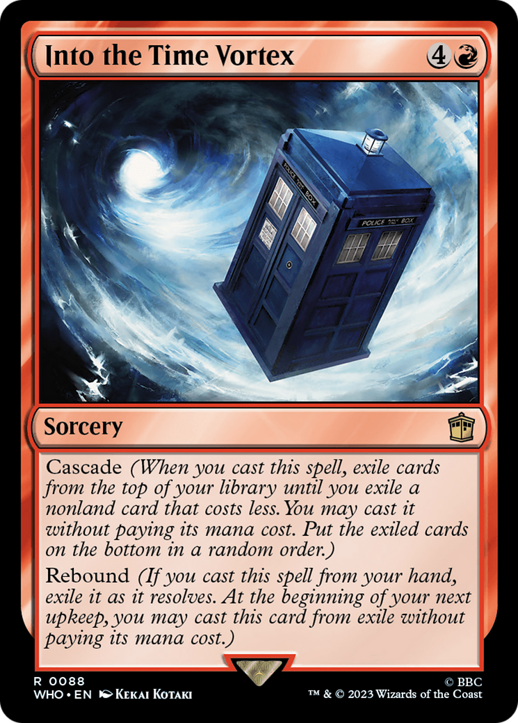 Into the Time Vortex [Doctor Who] | Rook's Games and More