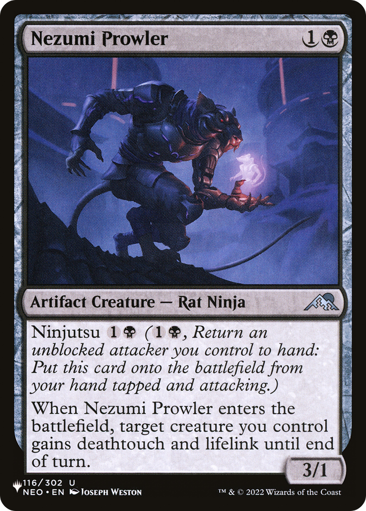 Nezumi Prowler [The List Reprints] | Rook's Games and More