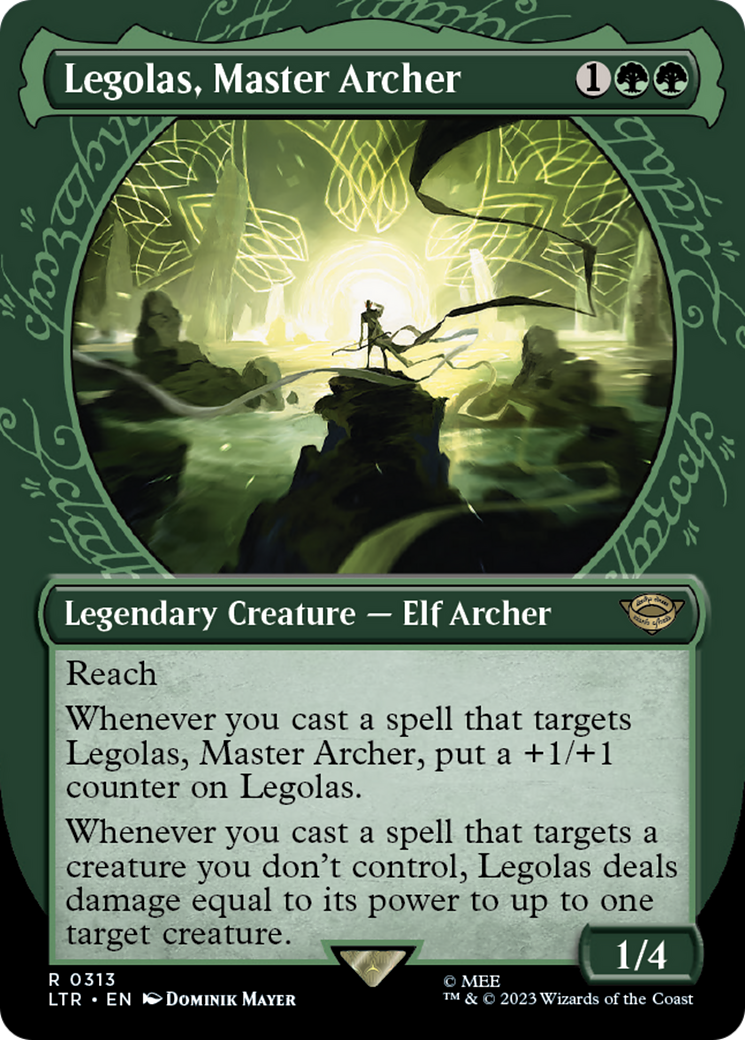Legolas, Master Archer (Showcase Ring Frame) [The Lord of the Rings: Tales of Middle-Earth] | Rook's Games and More