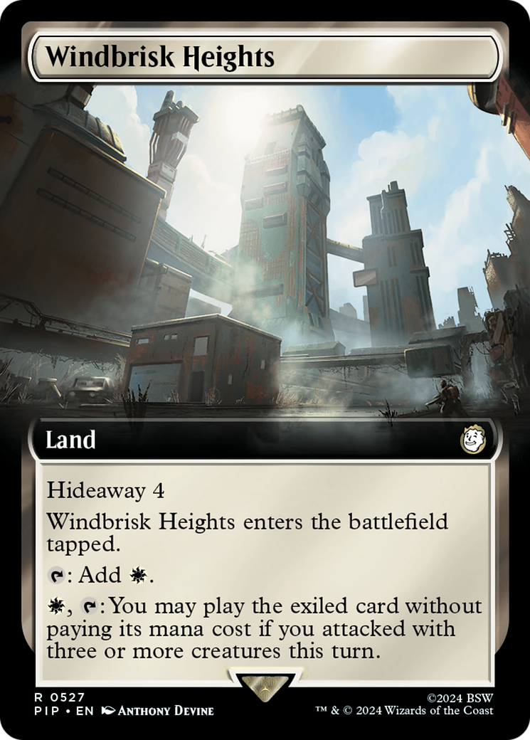 Windbrisk Heights (Extended Art) [Fallout] | Rook's Games and More