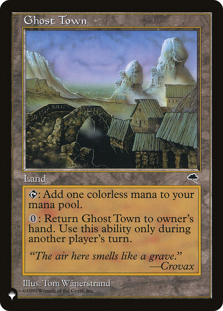 Ghost Town [The List Reprints] | Rook's Games and More