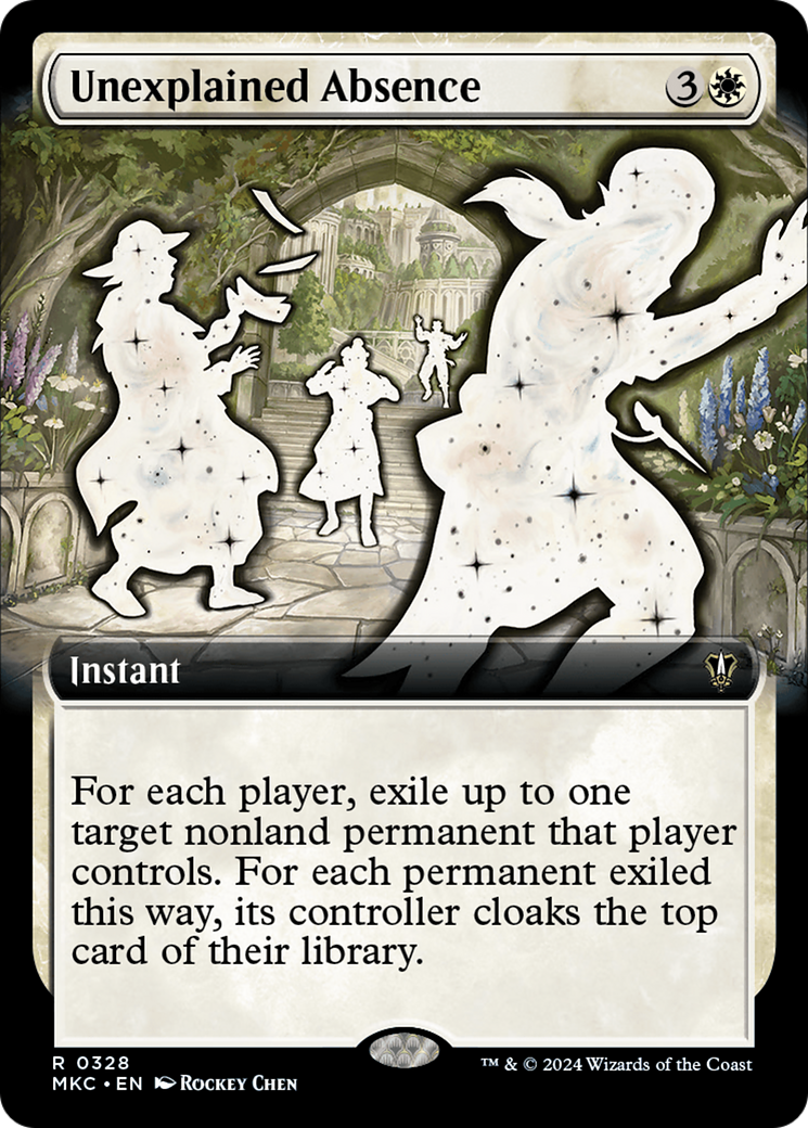 Unexplained Absence (Extended Art) [Murders at Karlov Manor Commander] | Rook's Games and More