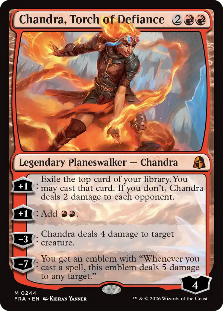 Chandra, Torch of Defiance [Reality Fracture] | Rook's Games and More