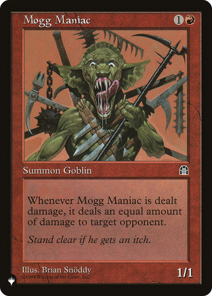 Mogg Maniac [The List Reprints] | Rook's Games and More