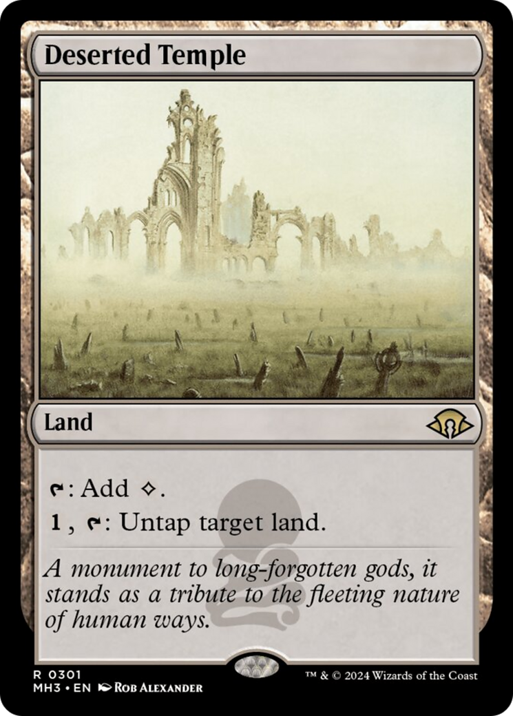 Deserted Temple [Modern Horizons 3] | Rook's Games and More