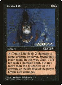 Drain Life (Oversized) [Oversize Cards] | Rook's Games and More