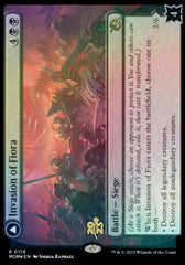 Invasion of Fiora // Marchesa, Resolute Monarch [March of the Machine Prerelease Promos]