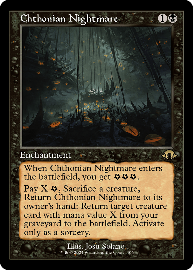 Chthonian Nightmare (Retro) [Modern Horizons 3] | Rook's Games and More