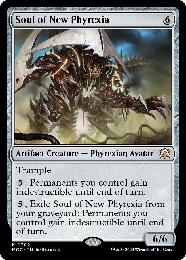 Soul of New Phyrexia [March of the Machine Commander] | Rook's Games and More