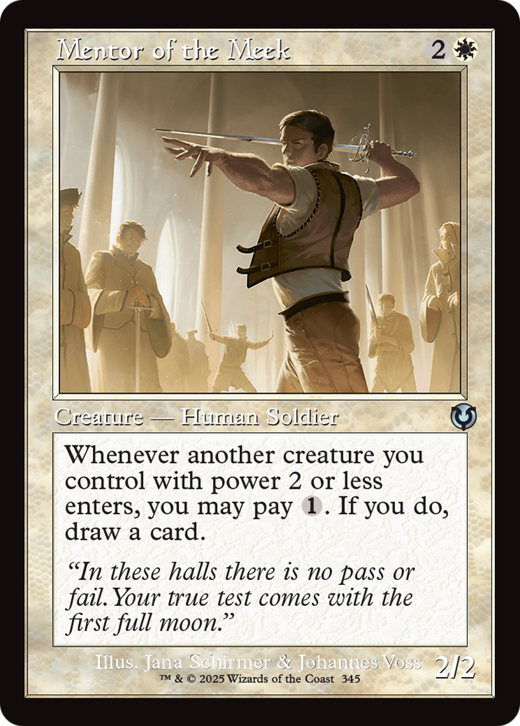 Mentor of the Meek (Retro Frame) [Innistrad Remastered] | Rook's Games and More