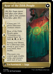 Huatli, Poet of Unity // Roar of the Fifth People [The Lost Caverns of Ixalan] | Rook's Games and More