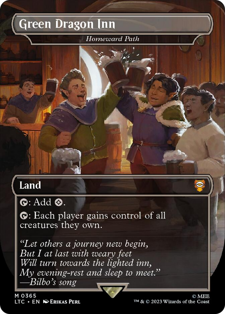 Green Dragon Inn - Homeward Path [The Lord of the Rings: Tales of Middle-Earth Commander] | Rook's Games and More