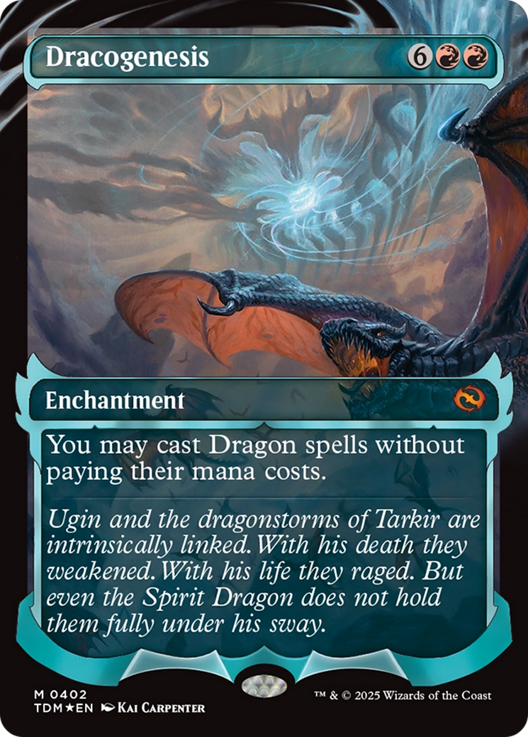 Dracogenesis (0402) (Showcase) [Tarkir: Dragonstorm] | Rook's Games and More