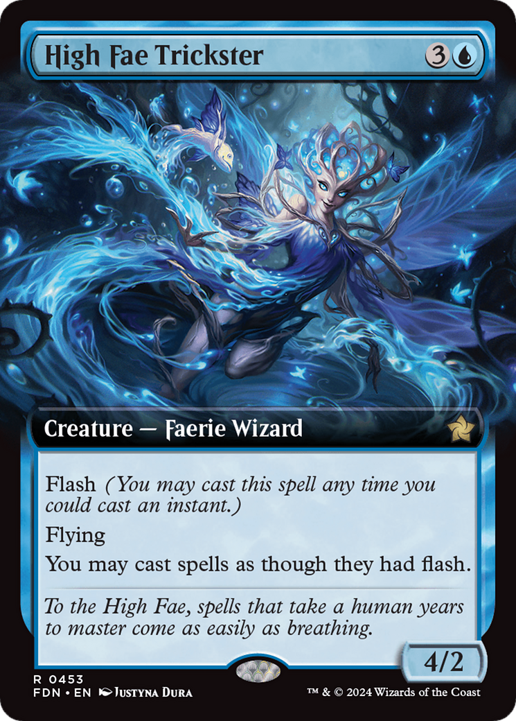 High Fae Trickster (Extended Art) [Foundations] | Rook's Games and More