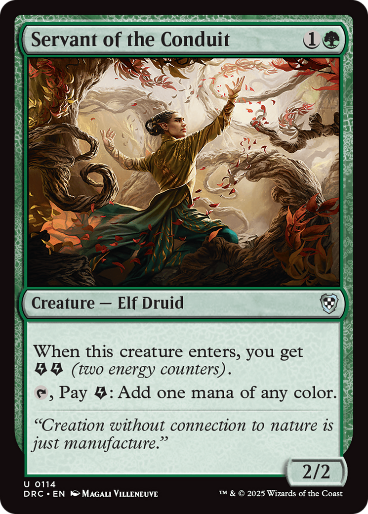 Servant of the Conduit [Aetherdrift Commander] | Rook's Games and More