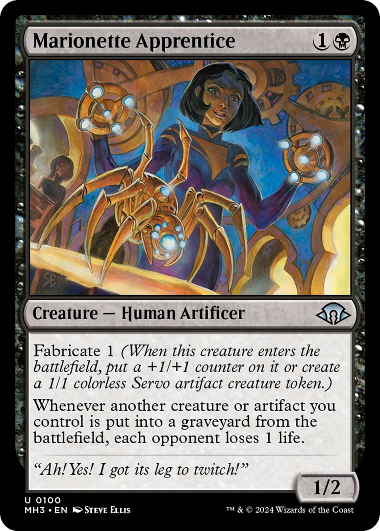 Marionette Apprentice [Modern Horizons 3] | Rook's Games and More