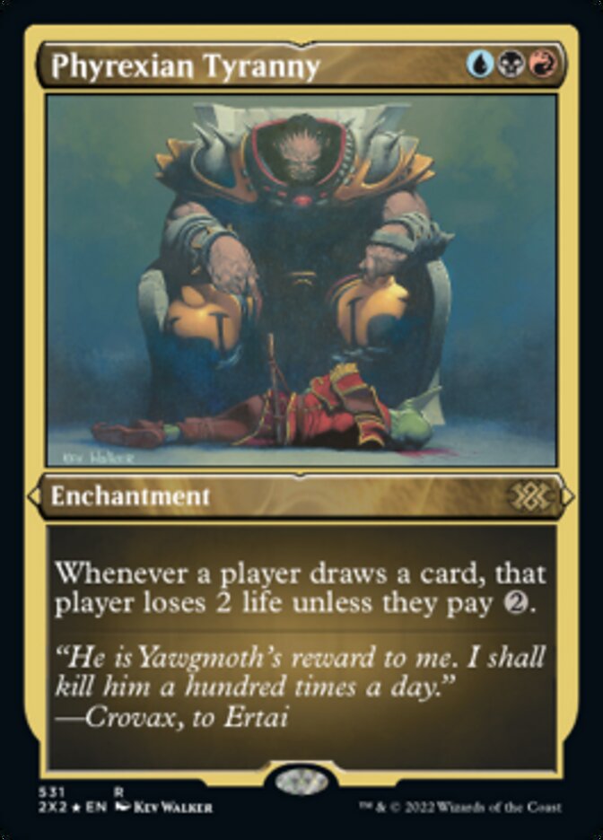 Phyrexian Tyranny (Foil Etched) [Double Masters 2022] | Rook's Games and More