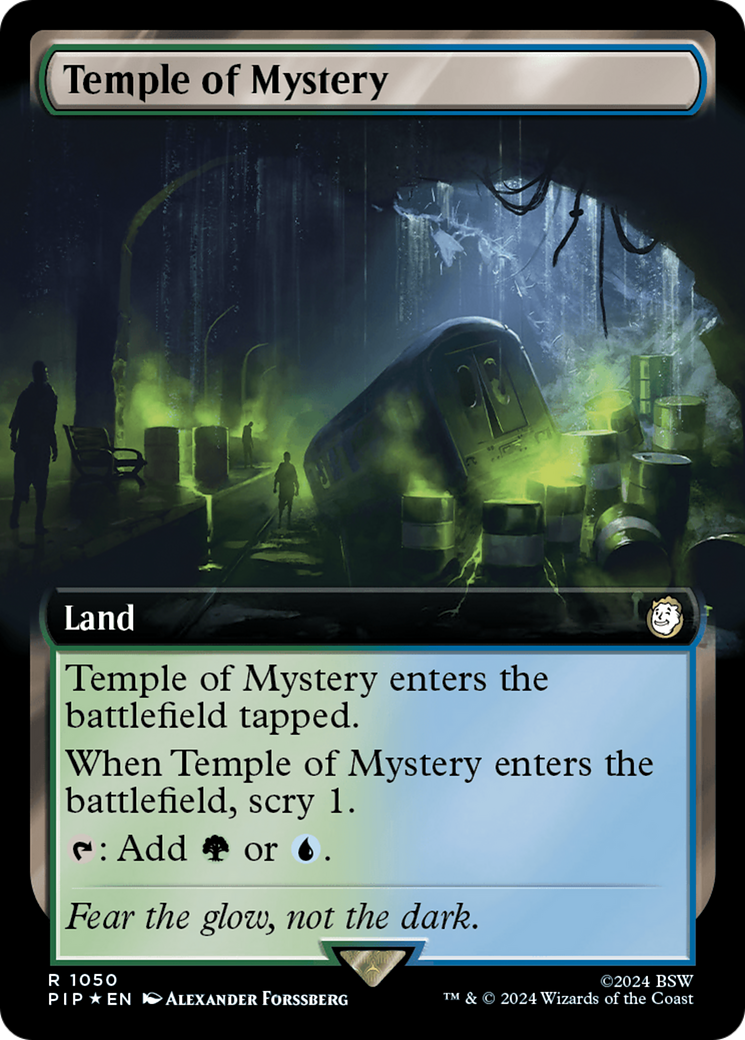 Temple of Mystery (Extended Art) (Surge Foil) [Fallout] | Rook's Games and More