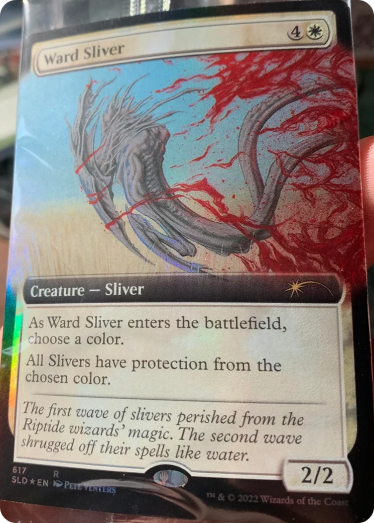 Ward Sliver (Extended Art) [Secret Lair Drop Promos] | Rook's Games and More