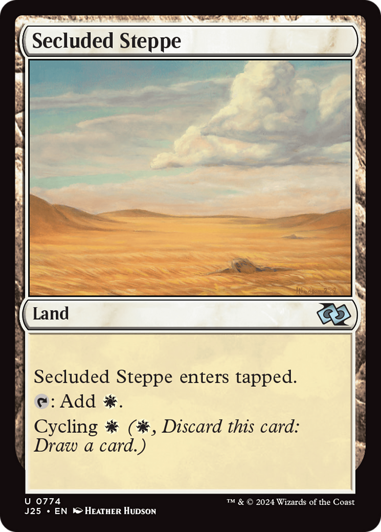 Secluded Steppe [Foundations Jumpstart] | Rook's Games and More