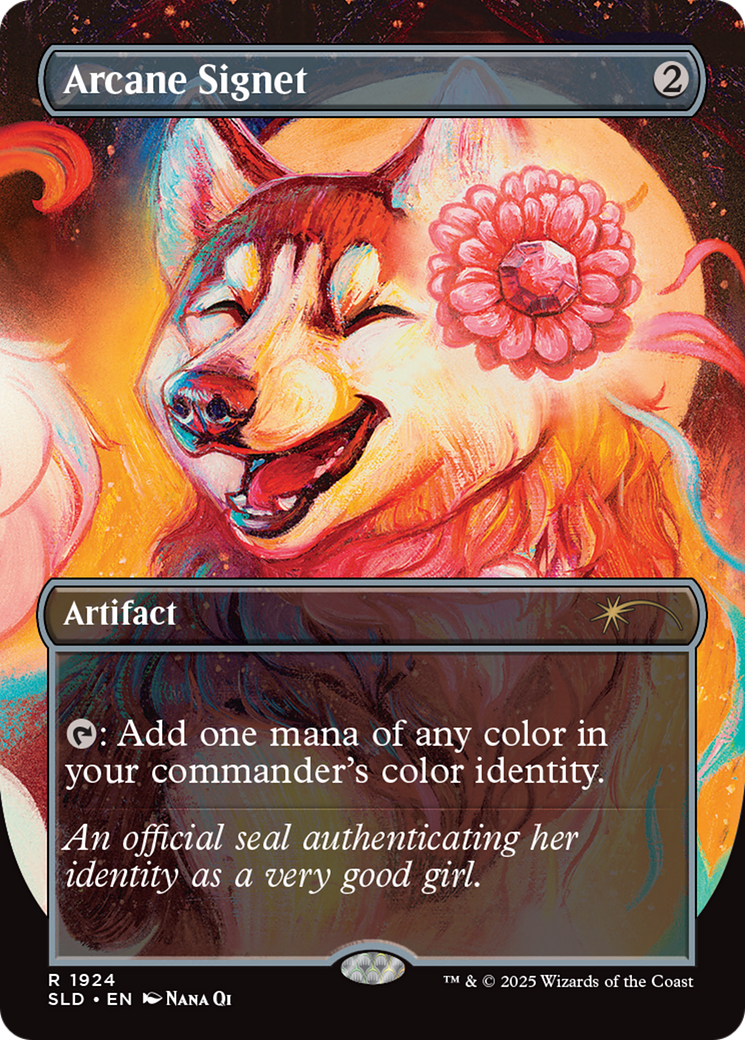 Arcane Signet (1924) (Rainbow Foil) [Secret Lair Drop Series] | Rook's Games and More