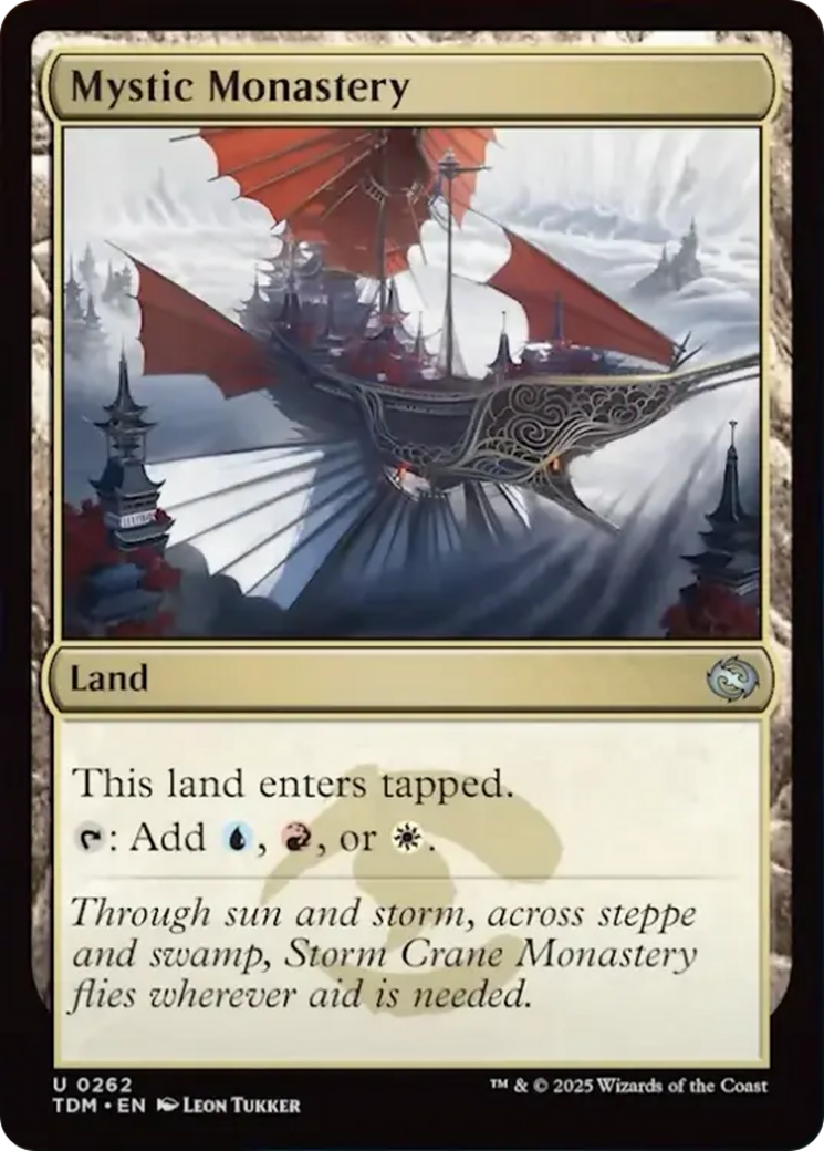 Mystic Monastery [Tarkir: Dragonstorm] | Rook's Games and More