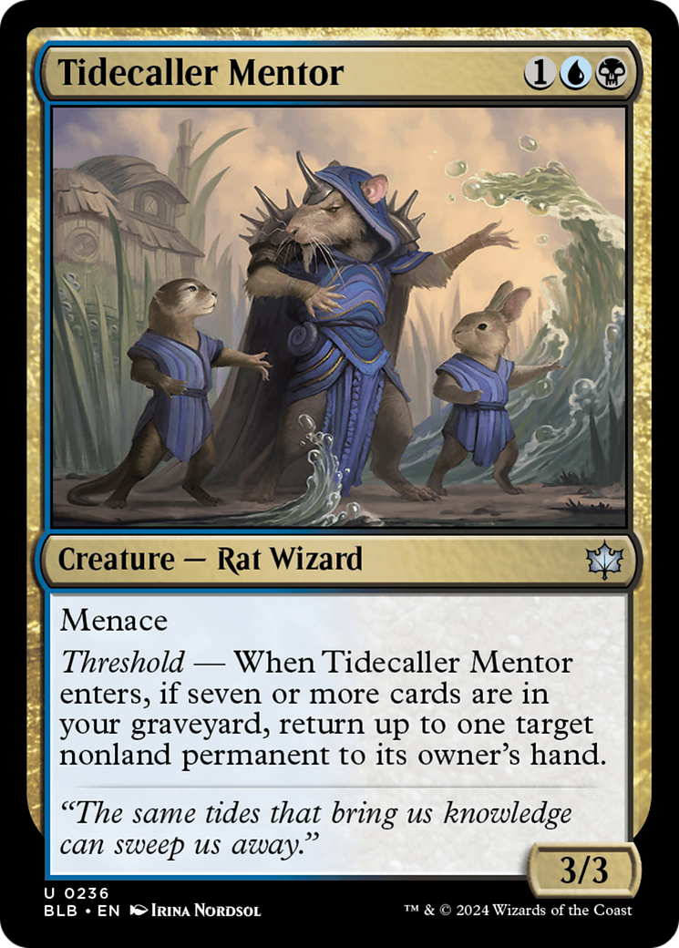 Tidecaller Mentor [Bloomburrow] | Rook's Games and More