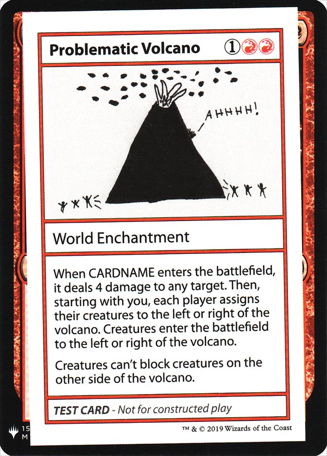 Problematic Volcano [Mystery Booster Playtest Cards] | Rook's Games and More