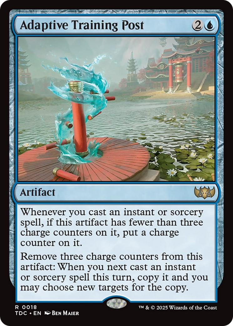 Adaptive Training Post [Tarkir: Dragonstorm Commander] | Rook's Games and More