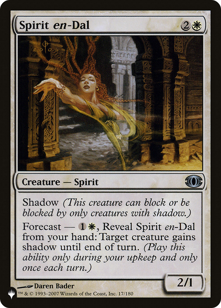 Spirit en-Dal [The List Reprints] | Rook's Games and More