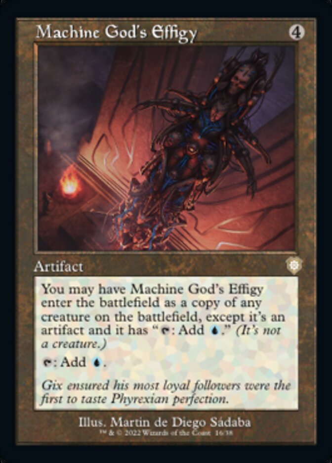 Machine God's Effigy (Retro) [The Brothers' War Commander] | Rook's Games and More