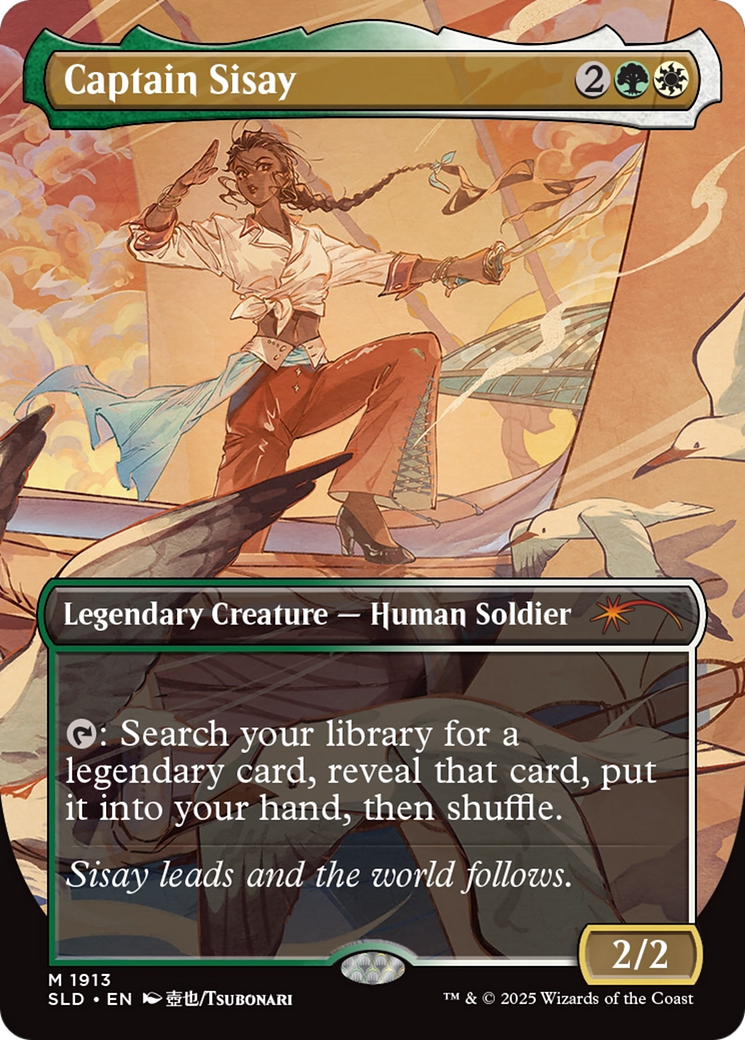 Captain Sisay (1913) (Rainbow Foil) [Secret Lair Drop Series] | Rook's Games and More