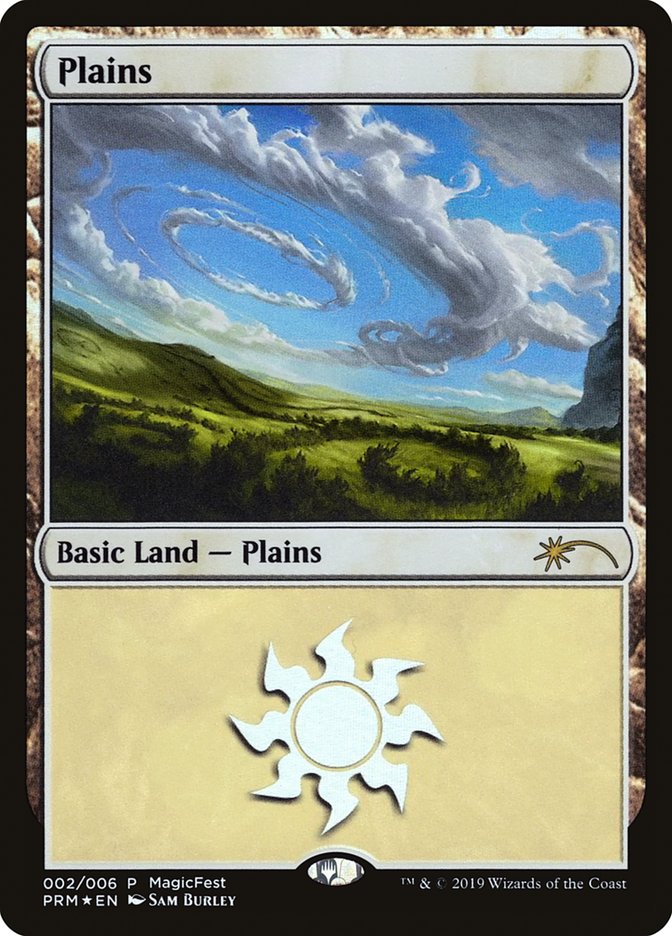 Plains (2019) [MagicFest 2019] | Rook's Games and More