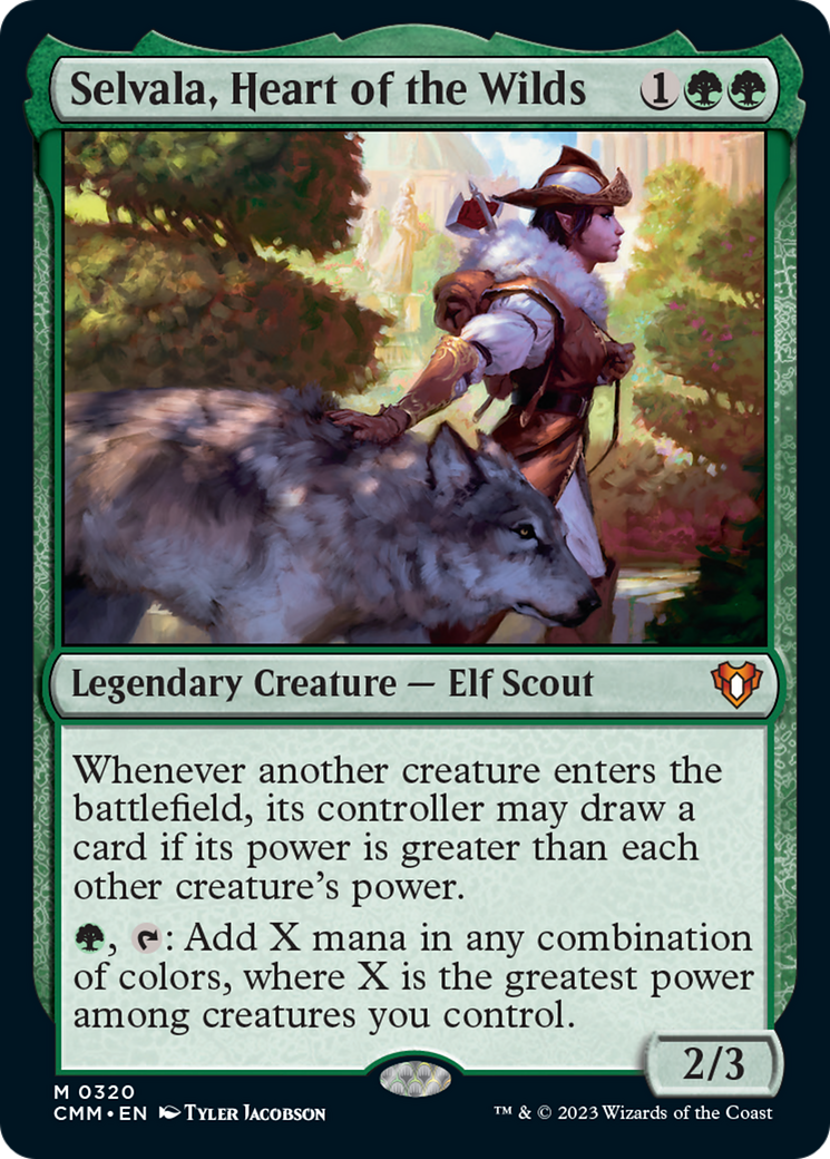 Selvala, Heart of the Wilds [Commander Masters] | Rook's Games and More