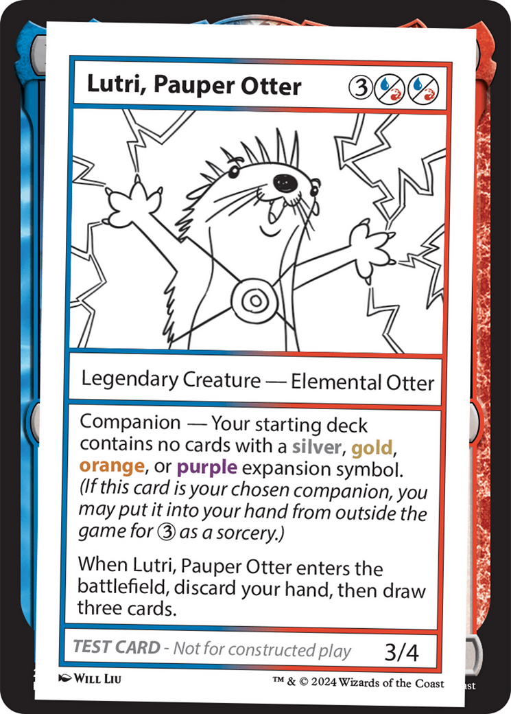 Lutri, Pauper Otter [Mystery Booster 2 Playtest Cards] | Rook's Games and More