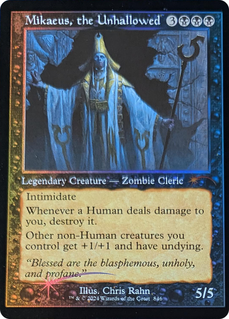 Mikaeus, the Unhallowed (Retro Frame) [Secret Lair Drop Series] | Rook's Games and More