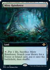 Misty Rainforest (Extended Art) [Modern Horizons 2] | Rook's Games and More