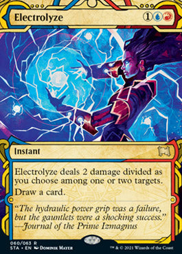 Electrolyze (Foil Etched) [Strixhaven: Mystical Archive] | Rook's Games and More