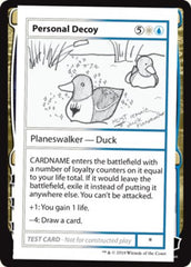 Personal Decoy (2021 Edition) [Mystery Booster Playtest Cards]