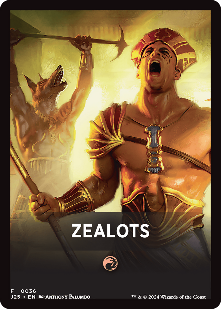 Zealots Theme Card [Foundations Jumpstart Front Cards] | Rook's Games and More