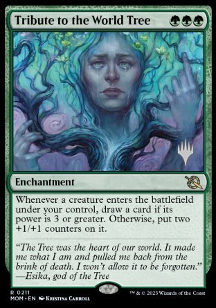 Tribute to the World Tree (Promo Pack) [March of the Machine Promos] | Rook's Games and More