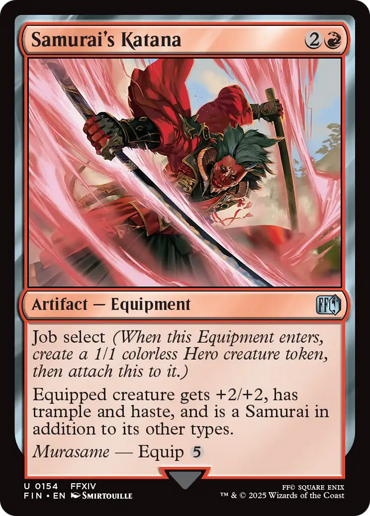 Samurai's Katana [FINAL FANTASY] | Rook's Games and More