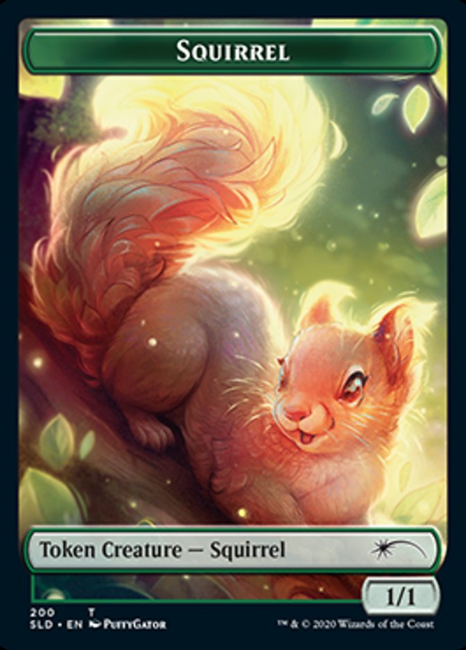 Squirrel Token [Secret Lair Drop Series] | Rook's Games and More