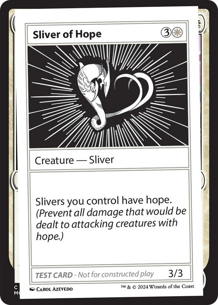 Sliver of Hope [Mystery Booster 2 Playtest Cards] | Rook's Games and More